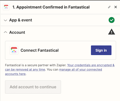 Zapier Create Zap